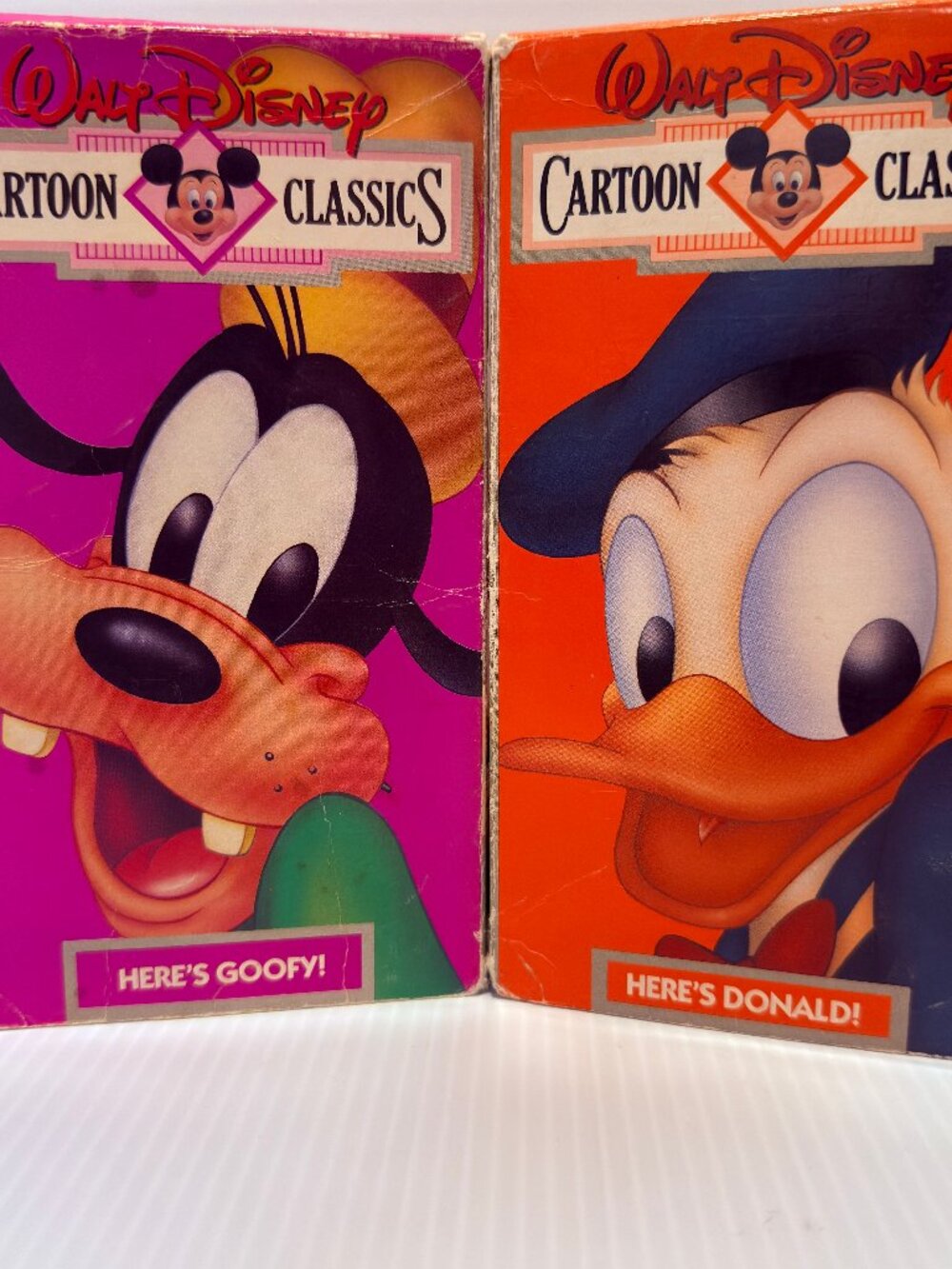 Vintage Disney VHS Cartoon Classics 1987 **Untested**
